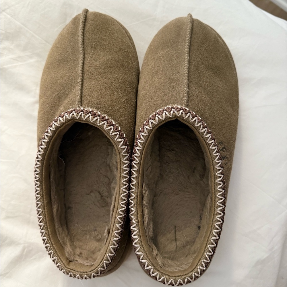 Green UGG Tasman Slippers